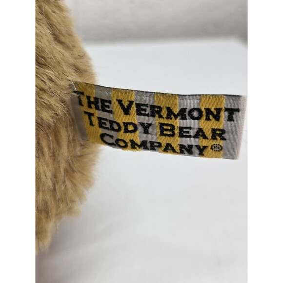 The Vermont Teddy Bear Company 1992 Jointed Bear 15" Jointed Collectable - Picture 5 of 11